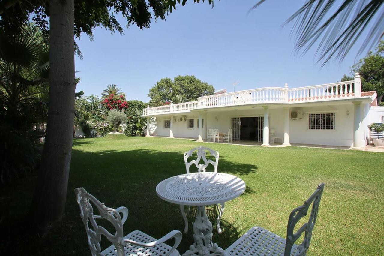 Exclusive Villa Las Palmeras Puerto Banus With Heated Private Swimming Pool, Marbella, Spain Zewnętrze zdjęcie