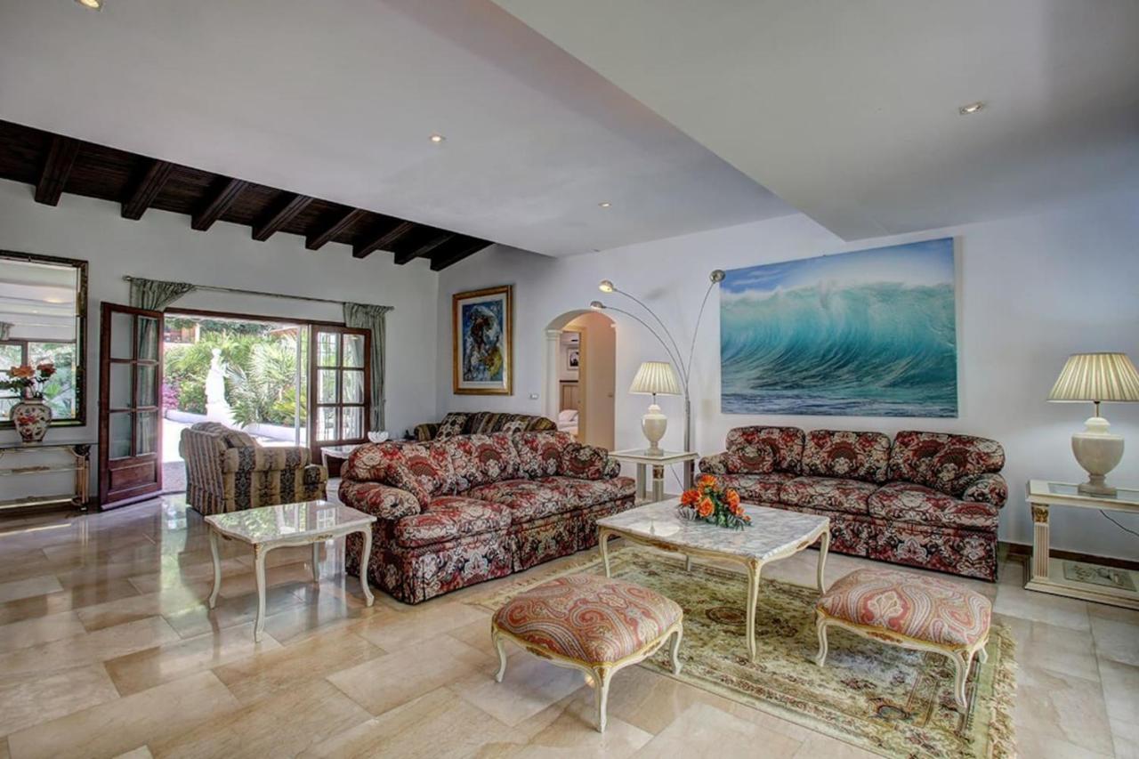 Exclusive Villa Las Palmeras Puerto Banus With Heated Private Swimming Pool, Marbella, Spain Zewnętrze zdjęcie