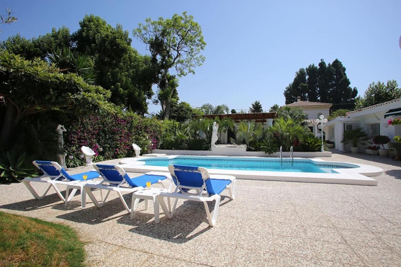 Exclusive Villa Las Palmeras Puerto Banus With Heated Private Swimming Pool, Marbella, Spain Zewnętrze zdjęcie